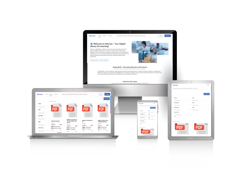 Spektralsoft build educam website